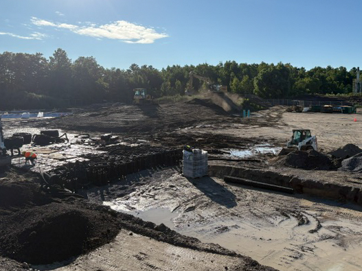 Getting the land ready
